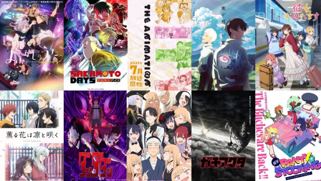 8 Anime 2025 Paling Populer dengan Cerita Menegangkan dan Karakter Unik